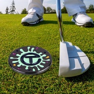 Penanda Bola Golf dengan Klip Topi Golf Penanda Golf Logam Penanda Kedudukan Bola Golf Penanda Penja