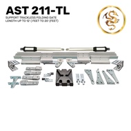 AST 211TL TRACKLESS FOLDING AUTO GATE SYSTEM SET🇲🇾⚡️
