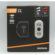 DECATHLON Bicycle Light 900 CL 56 Lumens 17 Lumens Bicycle Lamp USB