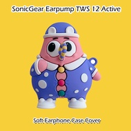 【Fast Shipment】For SonicGear Earpump TWS 12 Active Case Cool Tide Cartoon Series Soft Silicone Earphone Case Casing Cover NO.1