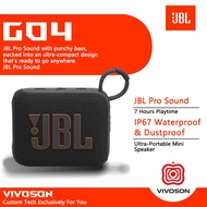 JBL Go 4 Portable Bluetooth Speaker, JBL Pro Sound, IP67 Waterproof & Dustproof, 7H Playtime, Ultra-