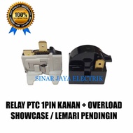 RELAY PTC OVERLOUD LEMARI PENDINGIN / SHOWCASE