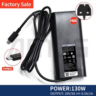 Dell 130W 20V USB-C Type-C AC Power Adapter Laptop Charge For Dell Latitude 7210 7310 7410 9410 9510