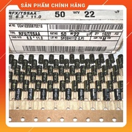 [ 30 pieces ] HEC CAPACITOR, RFX/TSSAA (50V 4.7UF, 50V 0.22UF, 50V 22UF )