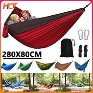 🔥 Portable Hammock Duyan For Adult Makapal load-bearing Super endurance Cotton Rope Outdoor Canvas H