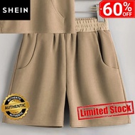 Boys Solid Track Shorts (Size: 9Y and 13-14Y)