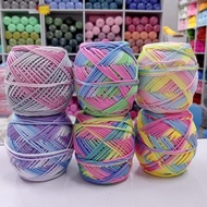 Benang Kait Poly indo D27 mix color/ Poly sembur