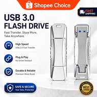 USB 3.0U,TYPE-C,128GB/64GB/32GB/16GBU,iPhone 15,PC,iPad,Android Pemacu kilat USB berkelajuan tinggi 