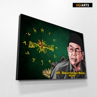 UGIARTS HIASAN JAM DINDING LOGO NU NAHDATUL ULAMA NU NAHDIYYIN PAJANGAN MASJIB PESANTREN RUMAH MAJEL