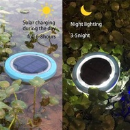 Solar Lawn Ground Plug Light LED Garden Decorative Lights Rgb Floating Pool Lamp Yard Landscape Ligh