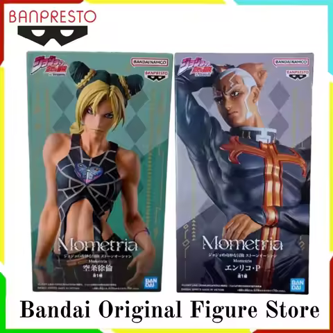 Original Banpresto JoJo's Bizarre Adventure Stone Ocean Anime Jolyne Cujoh & Enrico Pucci Action Fig
