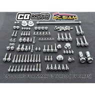 CNC BOLTS FOR NMAX V3 TURBO SC SIAM CNC (BY PARTS) nmax v3 accessories nmax accessories