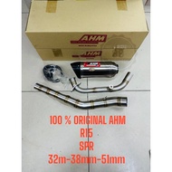 💯 ORIGINAL AHM M3 EXHAUST [SPR / SZR] R15 YAMAAH R15R