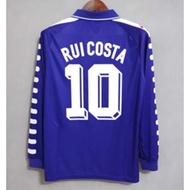 98-99 FIR Home Long Sleeve Retro 1998 1999 Fiorentina soccer Jersey Football