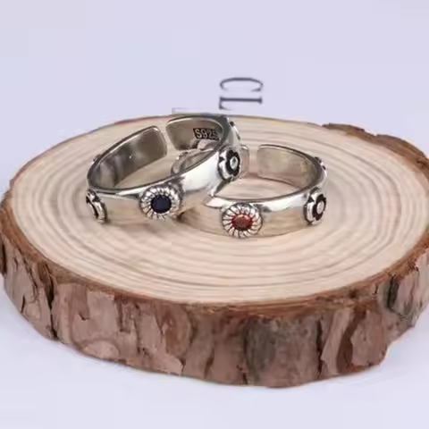 Howls Ring 925 Silver Plated Metal Ring Sophie Rings Fashion adjustable ring Gift for Girl Size9 -12