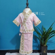 2026 New Children's Dai Ethnic Dance Costume Kids Travel Ethnic Style Set Dai Ethnic Daily Wear Cost
