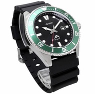 CASIO 劍魚之水鬼 槍魚潛水款式 新款 MDV-106b-1a3 綠色圈 （有魚）黑膠帶 夜光行針 Marlin submariner 超人氣款。CASIO GENERAL 正品正貨有保養。