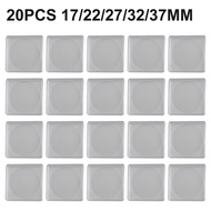 20pcs Coin Container Box Coin Holders Protection Box With Adjustable Gaskets Organizer Square Storag