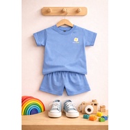 KATUN Ezra Kids Children's T-Shirt Set Ages 1-4 Years Made of 24s Combed Cotton