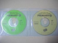 ※隨緣※YAMAHA 2008．兒童．PRIMARY 1+2．DVD片㊣正版㊣值得收藏/光碟正常/裸片包裝．二片699元