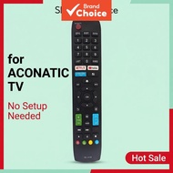 RC-NF06 TV Remote Control, suitable for ACONATIC TVs: 40HS400AN, 42HS400AN, 43HS400AN, 50US400AN, 32
