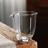 Hexagonal Glass Tea Cup Capacity 230ml