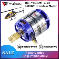 Original Walkera V450D03 Brushless Motor 3500KV WK-WS-28-010 RC Helicopter Spare Parts HM-V450D03-Z-25 Remote Control Accessories