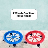 4 Wheels Gas Stand (Diff Colours)
