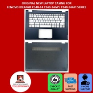 NEW LENOVO IDEAPAD C340 C340-14 C340-14IWL C340-14API SERIES PALMREST C CASE / BOTTOM COVER D CASE