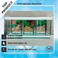 Complete three compartment aquarium set, unique aquarium with patterns P 30X T 13 XL 11 variations f