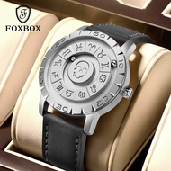 LIGE x Foxbox Magnetic men watch fashion waterproof casual jam tangan lelaki + box