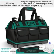 ERMO 🔧Giỏ Xách Dụng Cụ Dụng cụ dụng cụ điện là chắc và bền vải dày cầm tay đa chức năng sửa chữa Túi