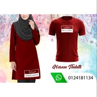 Baju Khat Kapel Tulisan nama