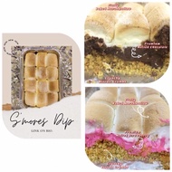 SMORES DIP CHOCOLATE AND STRAWBERRY FILLING