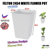 FEFP-2454 FELTON FBL2454 Square Flower Pot W30cm x H40cm