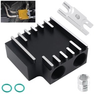 Upgrade Professional Transmission Cooler Thermal Bypass + Coupler For Dodge Ram 2500/3500 2007.5-202