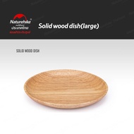 Naturehike  จานไม้ Solid wood disc (ออกใบกำกับภาษีได้)