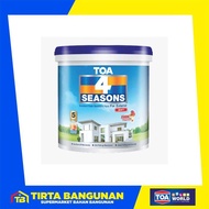 TOA 4 SEASON CAT TEMBOK EXTERIOR CAT TINTING HARGA BY REQUES WARNA-The Paint Spot