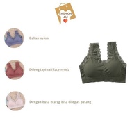 4U Sports Bra Brukat BH Women Sports Gym Yoga Zumba Women's Underwear BR025