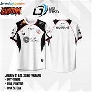 New Latest T1 LOL 2026 Jersey T1 LCK T-Shirt Free Custom Nickname