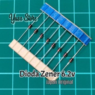 Zener Diode 6.2v 0.5w ZD 6v2 6.2 Quality RencengVOLT
