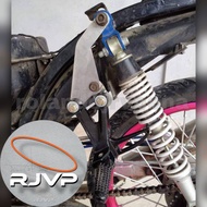 Suzuki RJ110 / RJ 110 / Raider J 110 Footrest Bracket Pure Stainless set of 2pcs