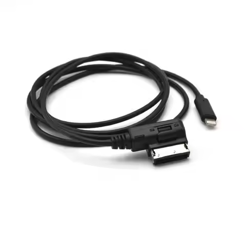 For iPHONE 10 8 7 AUDI MUSIC INTERFACE AUX ADAPTER CABLE LIGHTING AMI MMI MDI for Audi A5 A8 Q3 Q5 T