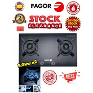 FAGOR -  BUILT-IN GAS HOB (2 BURNER) FGH92000ST