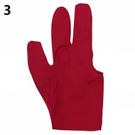 10Pcs บิลเลียดสาม-ถุงมือแบบเปิดครึ่งนิ้วสนุ๊กเกอร์ Yoyo ถุงมือ