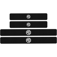 4pcs Car Carbon Fiber Kick Plates for MG ZS EV HS GT MG4 3 5 6 7 RX5 RX8,Door Sill Welcome Pedal Str