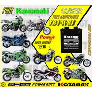 KOZAMAX POWER BATT BATTERY YB14L-BS THAILAND KZ1000 78-80 ZXR750 1989 VN700A VN750 NINJA ZX7R 1989 Z