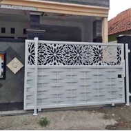pagar rumah cutting laser