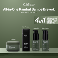 [SPECIAL KAHF DECODE : PAKET LENGKAP ALL-IN-ONE RAMBUT SAMPE BREWOK] Paket Complete Men’s Hair Styli