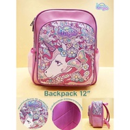 Unicorn Collection 3D Bagpack 12" Backpack Size 12 Inches (28x33x12 cm.)